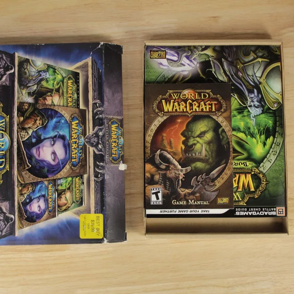 World Of Warcraft Battle Chest DVD-Rom Online Computer Game